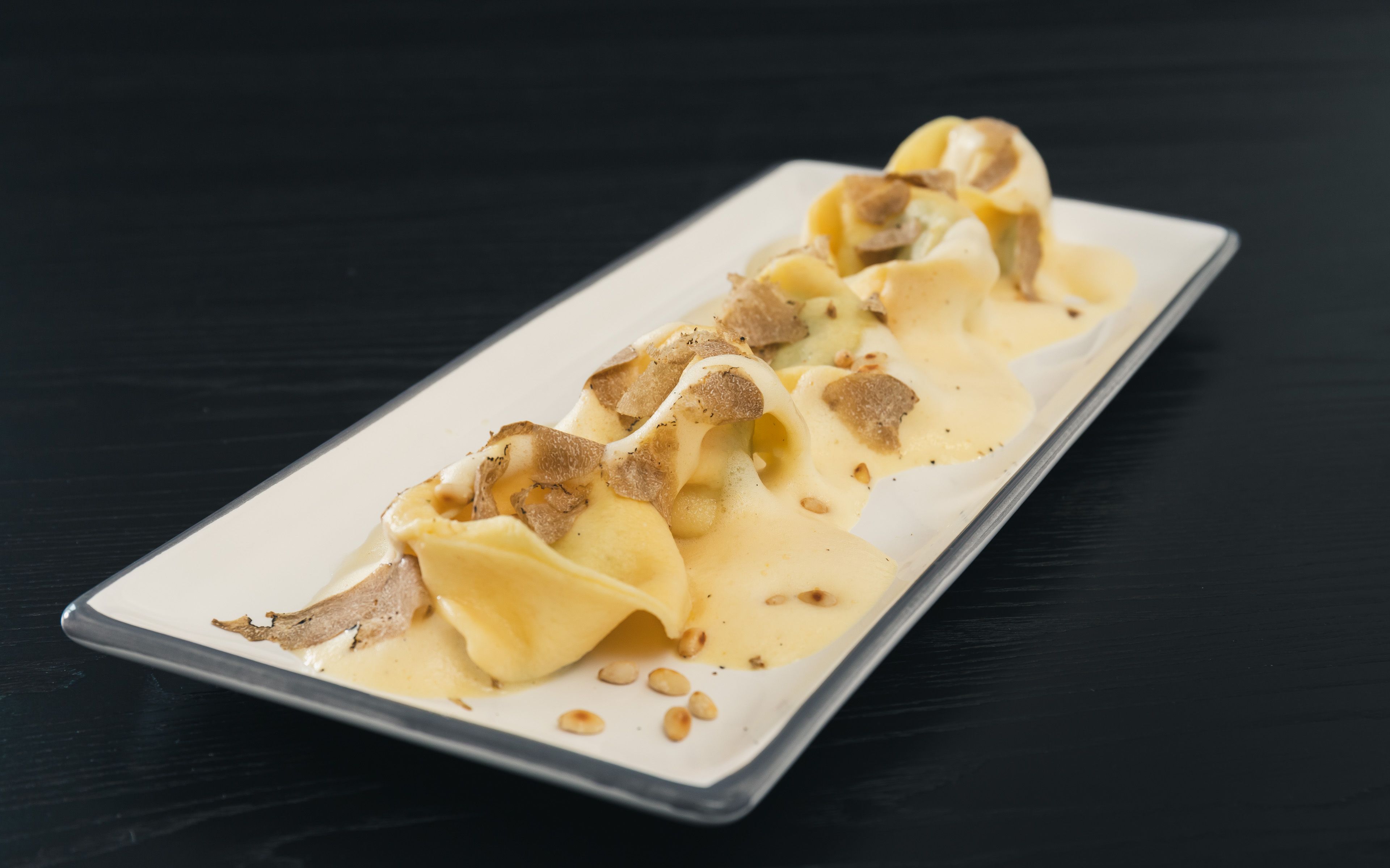 Tortellini mit Spinatfülle