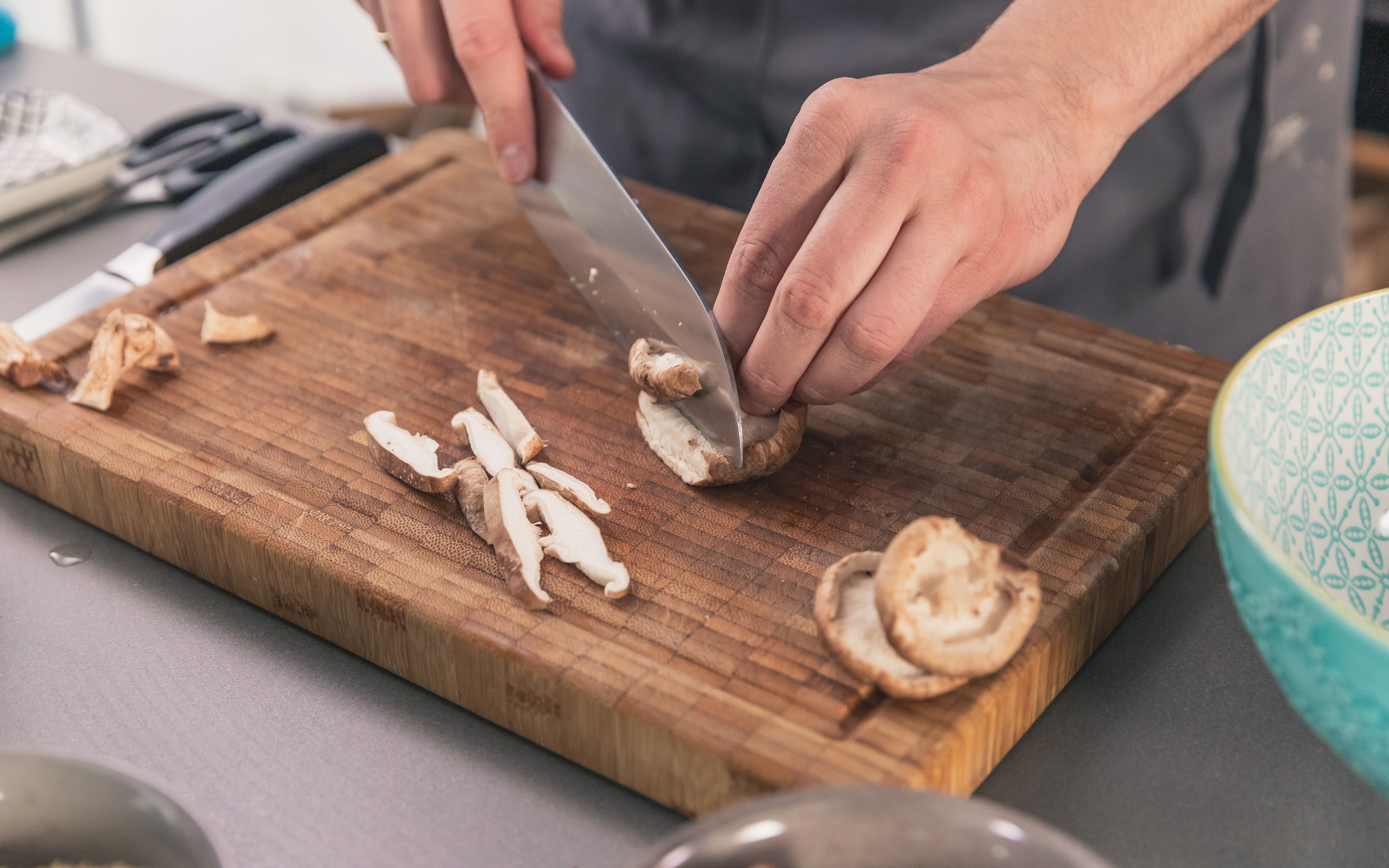 Linsen-Shiitake Pastete