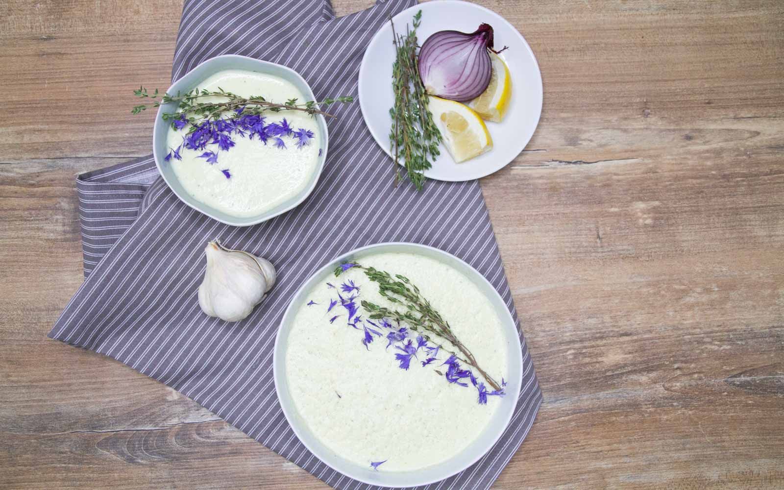 Zucchinicremesuppe
