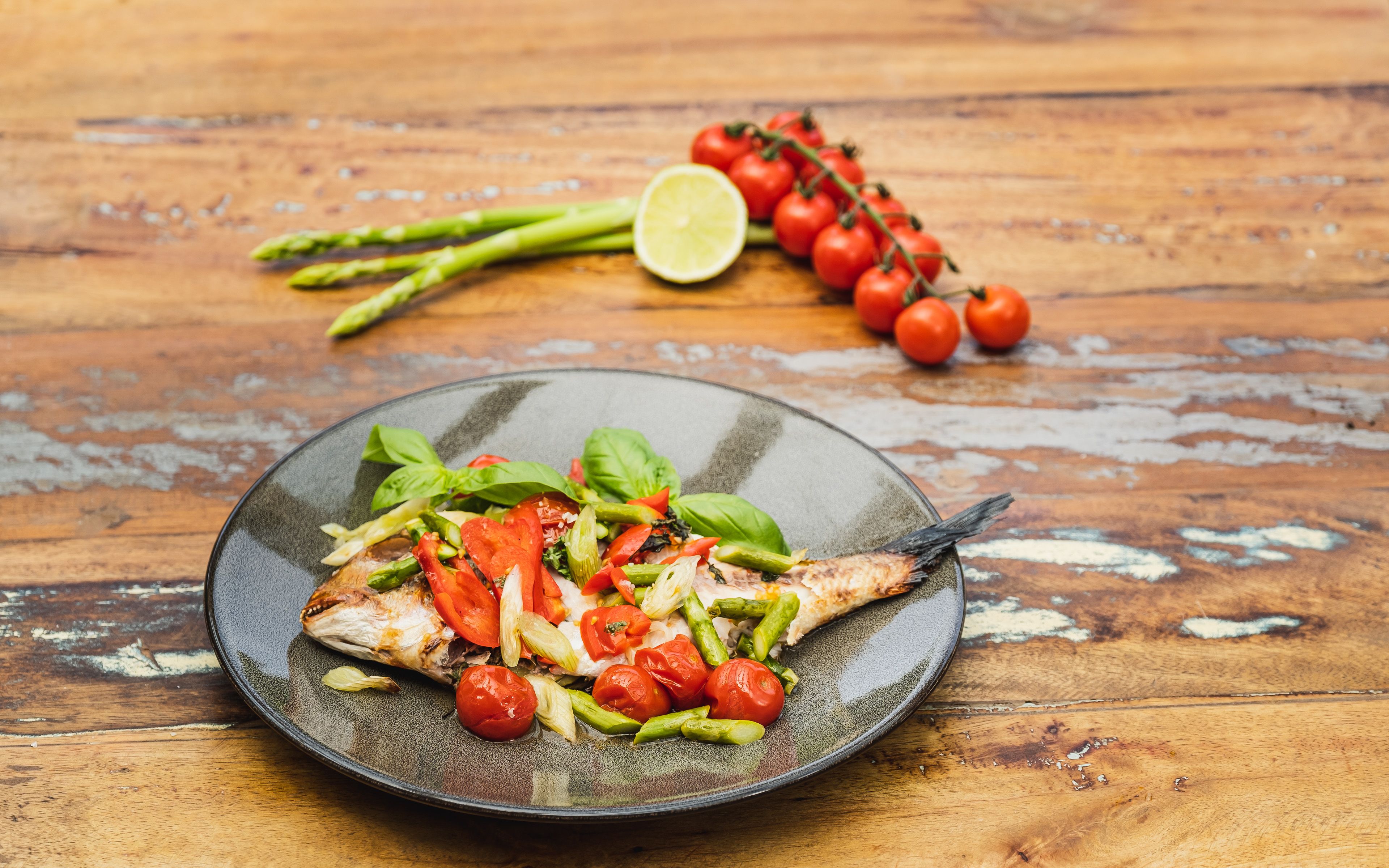 Gegrillte Dorade