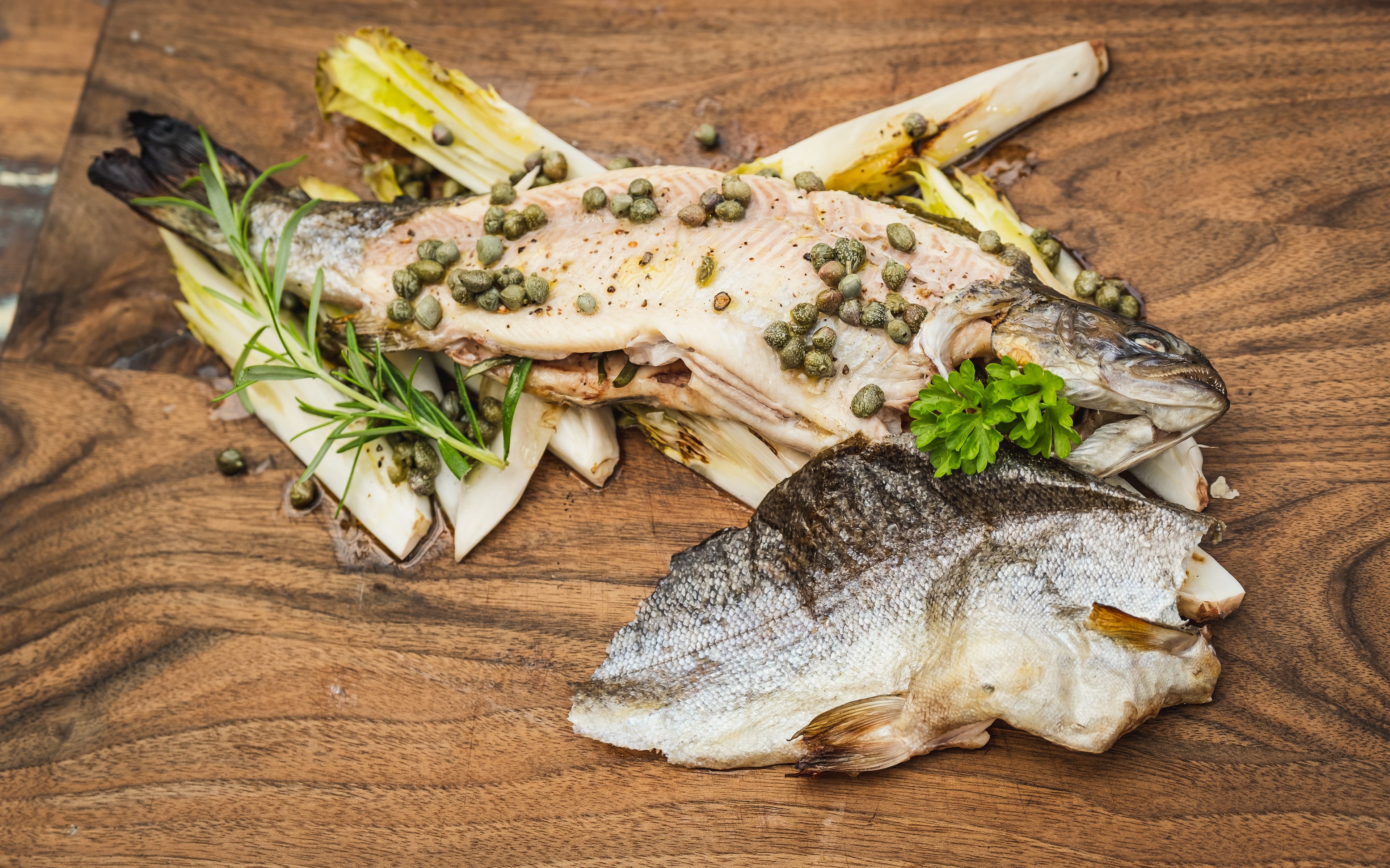 Gegrillte Forelle