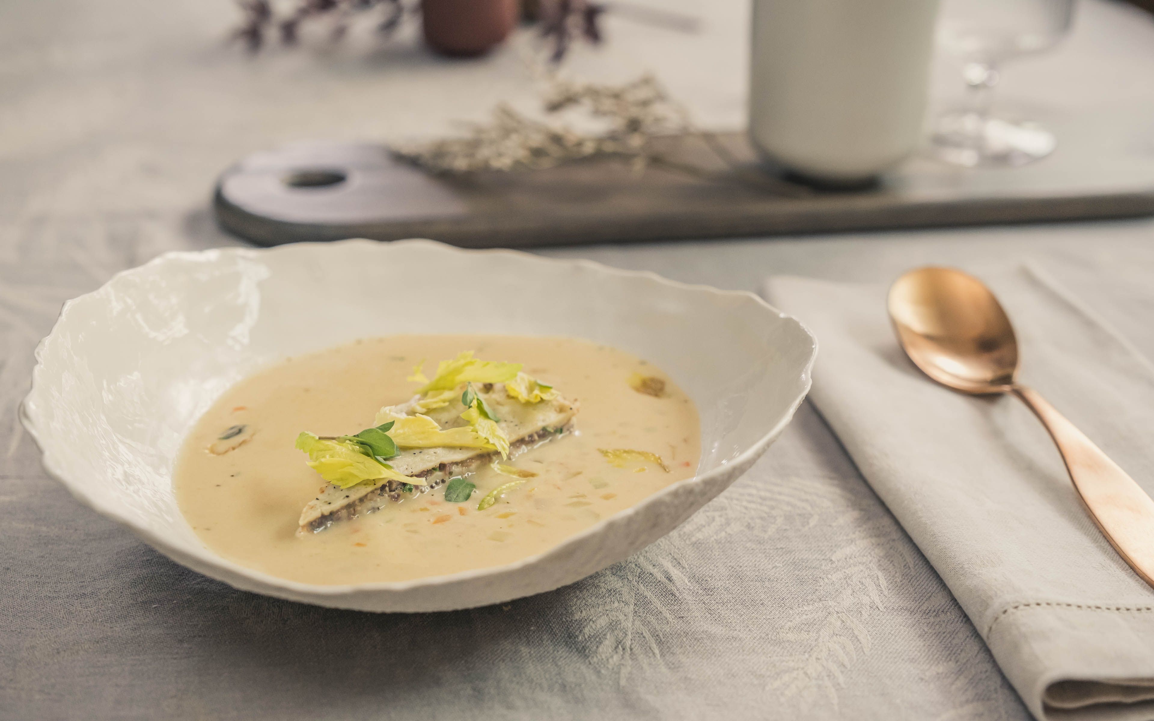 Einmachsuppe & Palatschinken