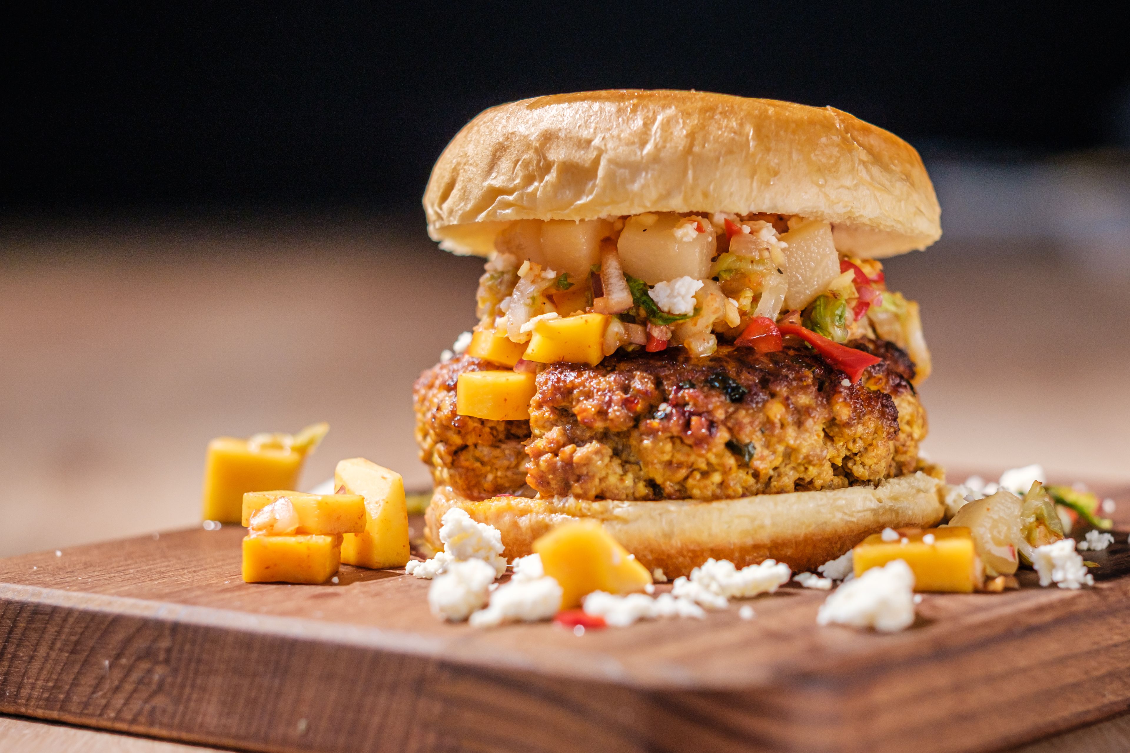 Indischer Burger