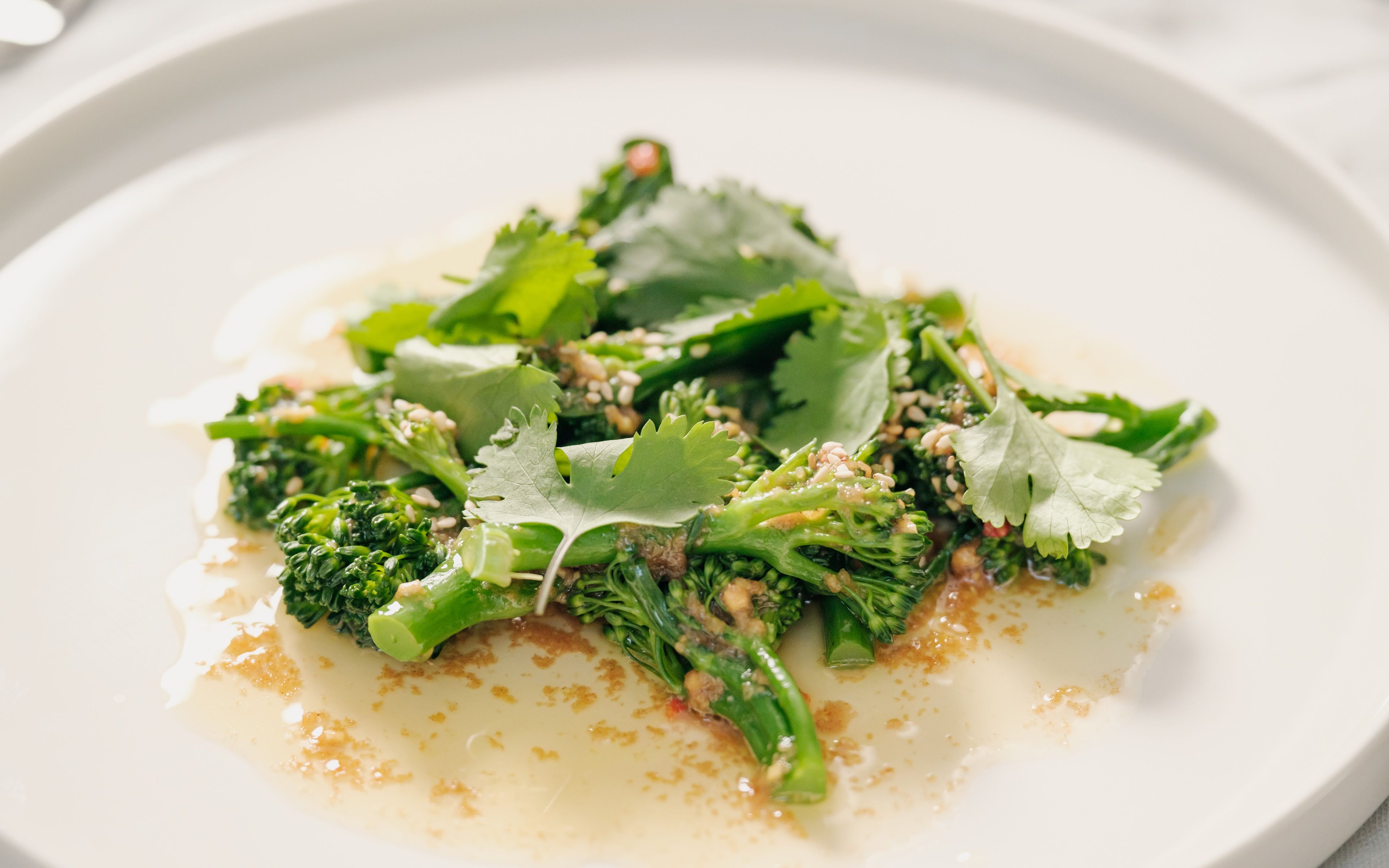 Warme Misobutter-Vinaigrette