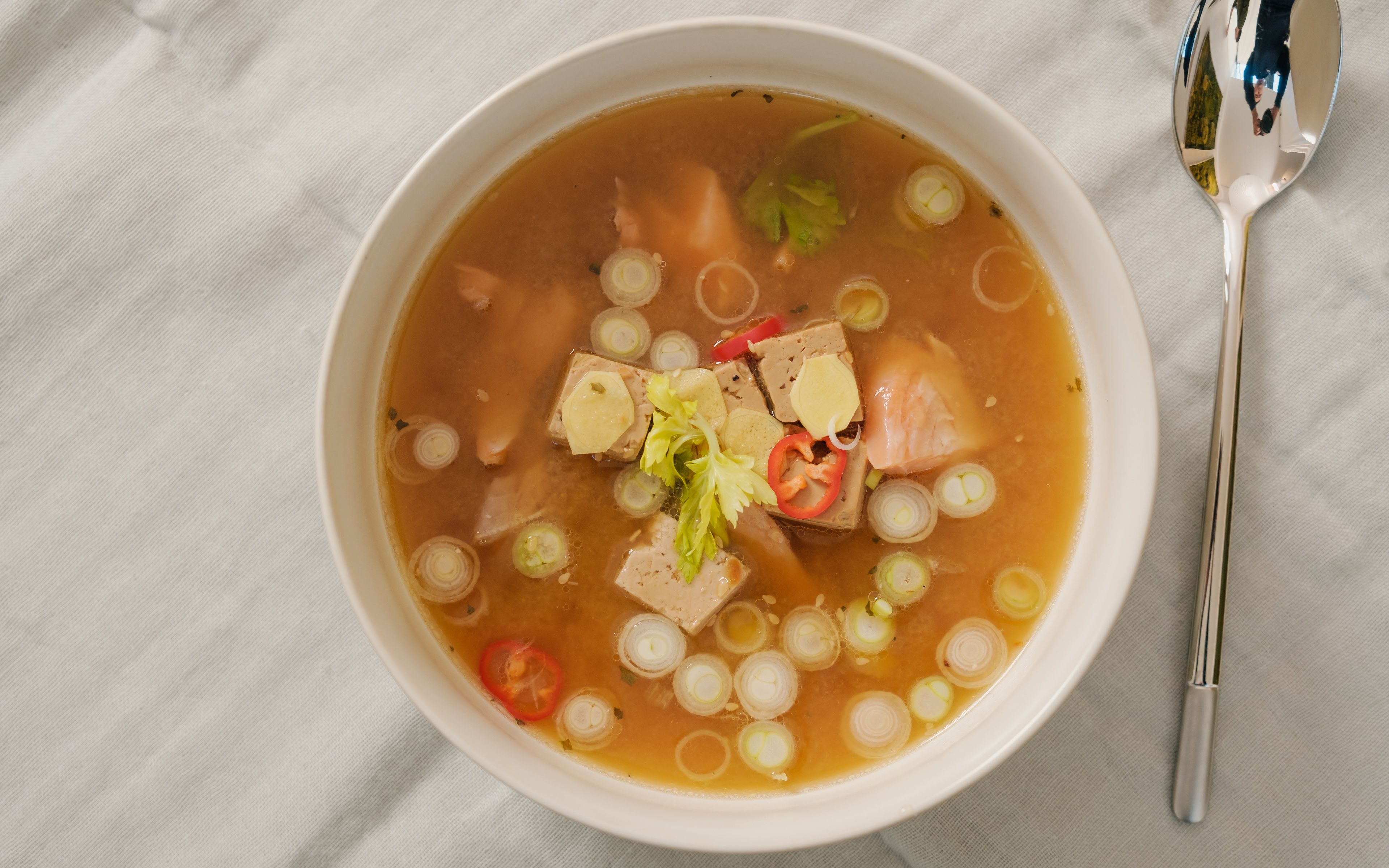 Österreichische Miso-Suppe