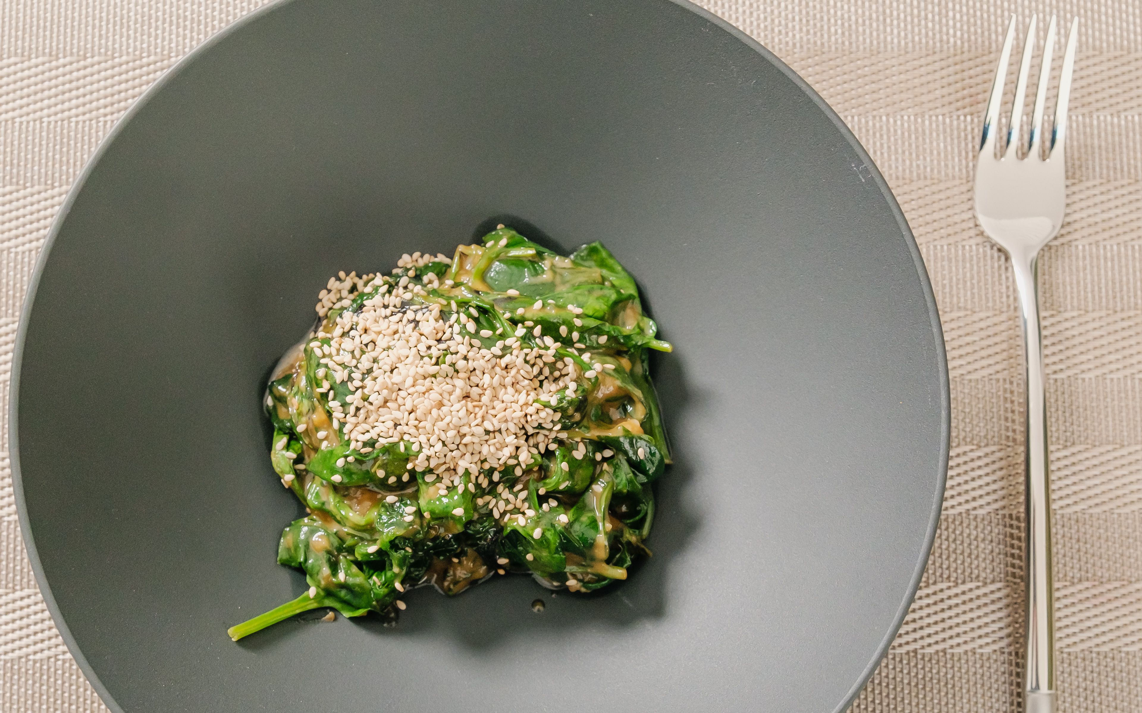 Miso-Spinat