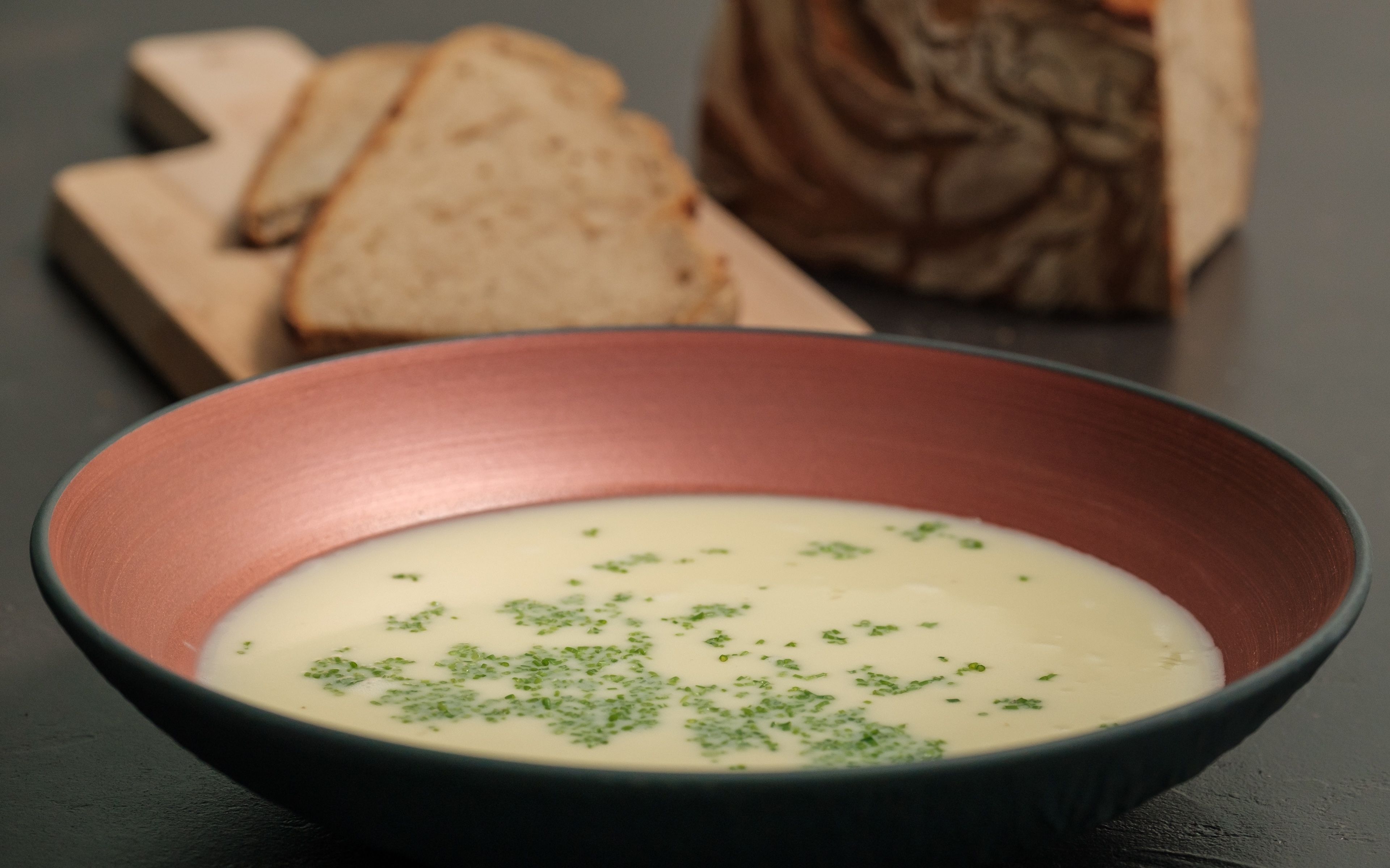 Legierte Grießsuppe