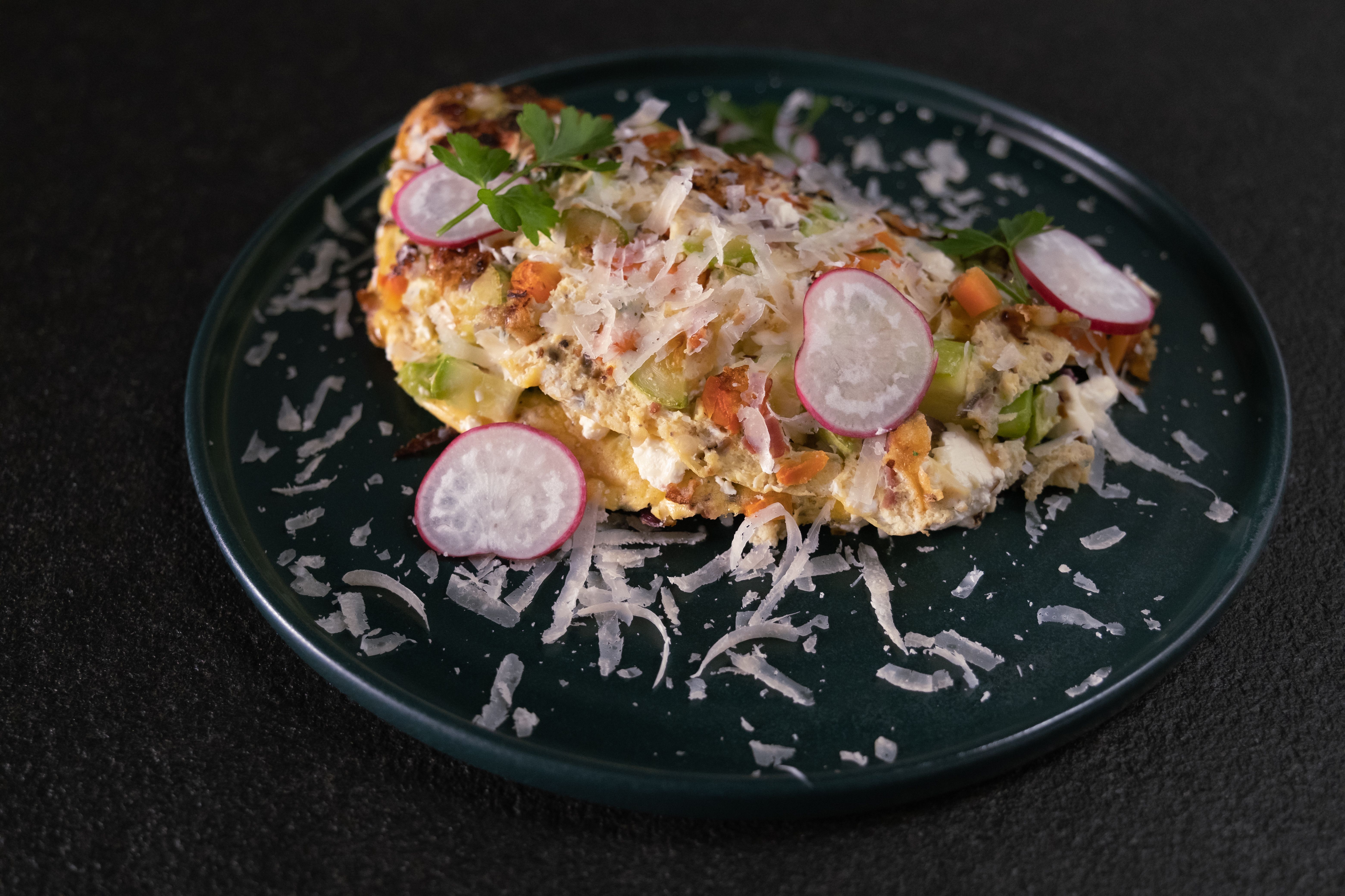 Gemüse-Omelette
