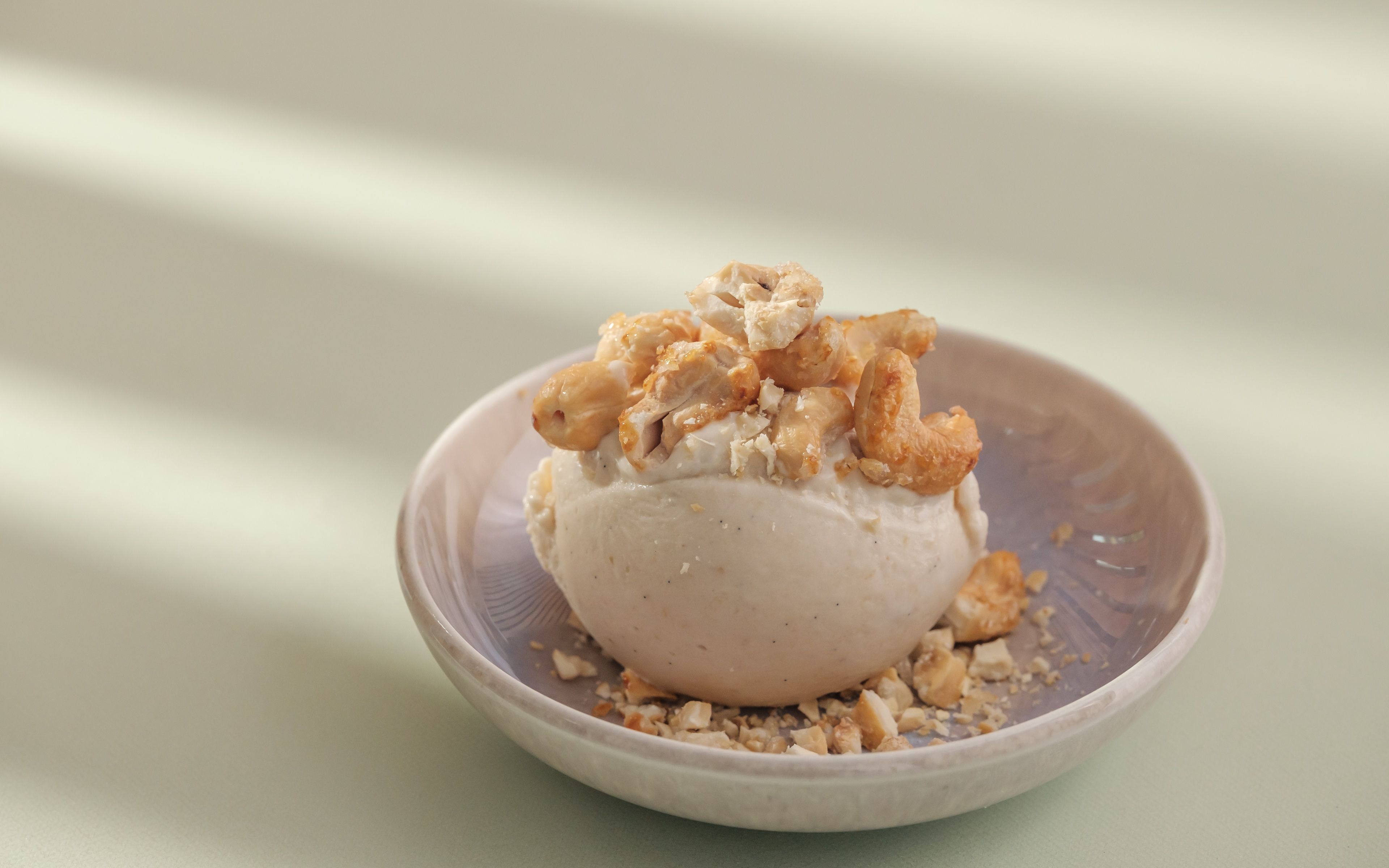 Vegane Cashew-Eiscreme