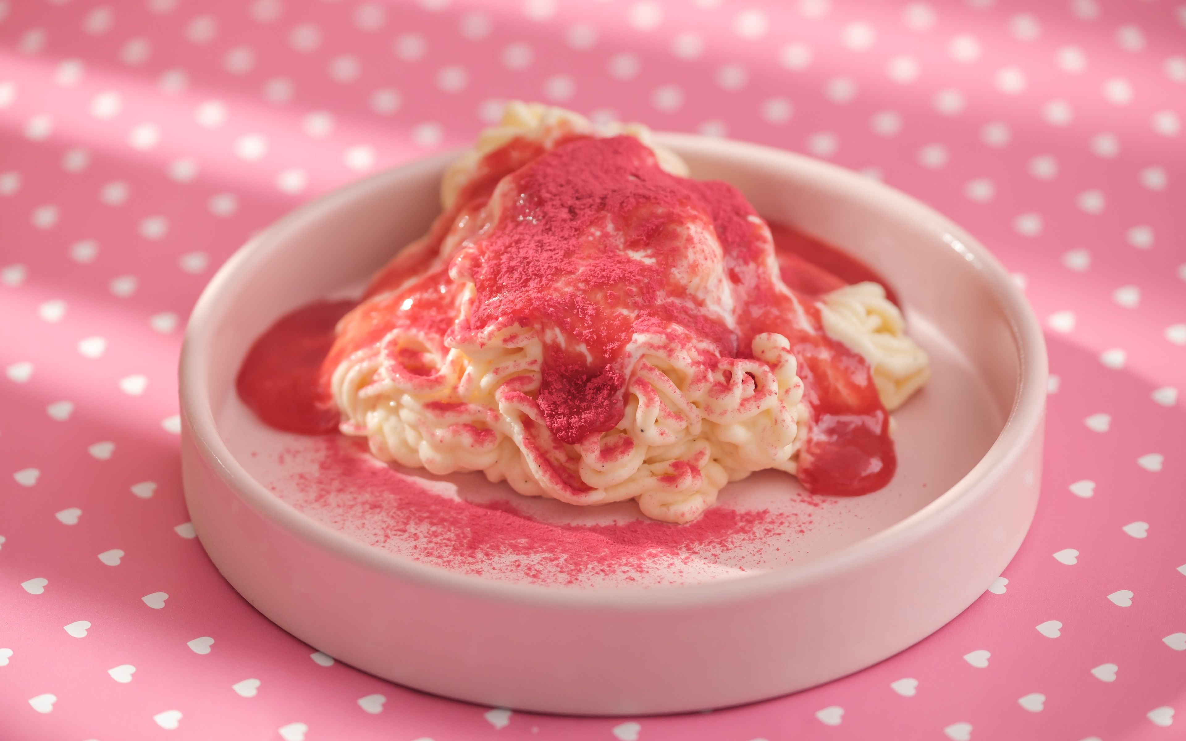 Spaghettieis | Rezept von Marco D'Andrea Spaghettieis | Rezept von Marco D'Andrea