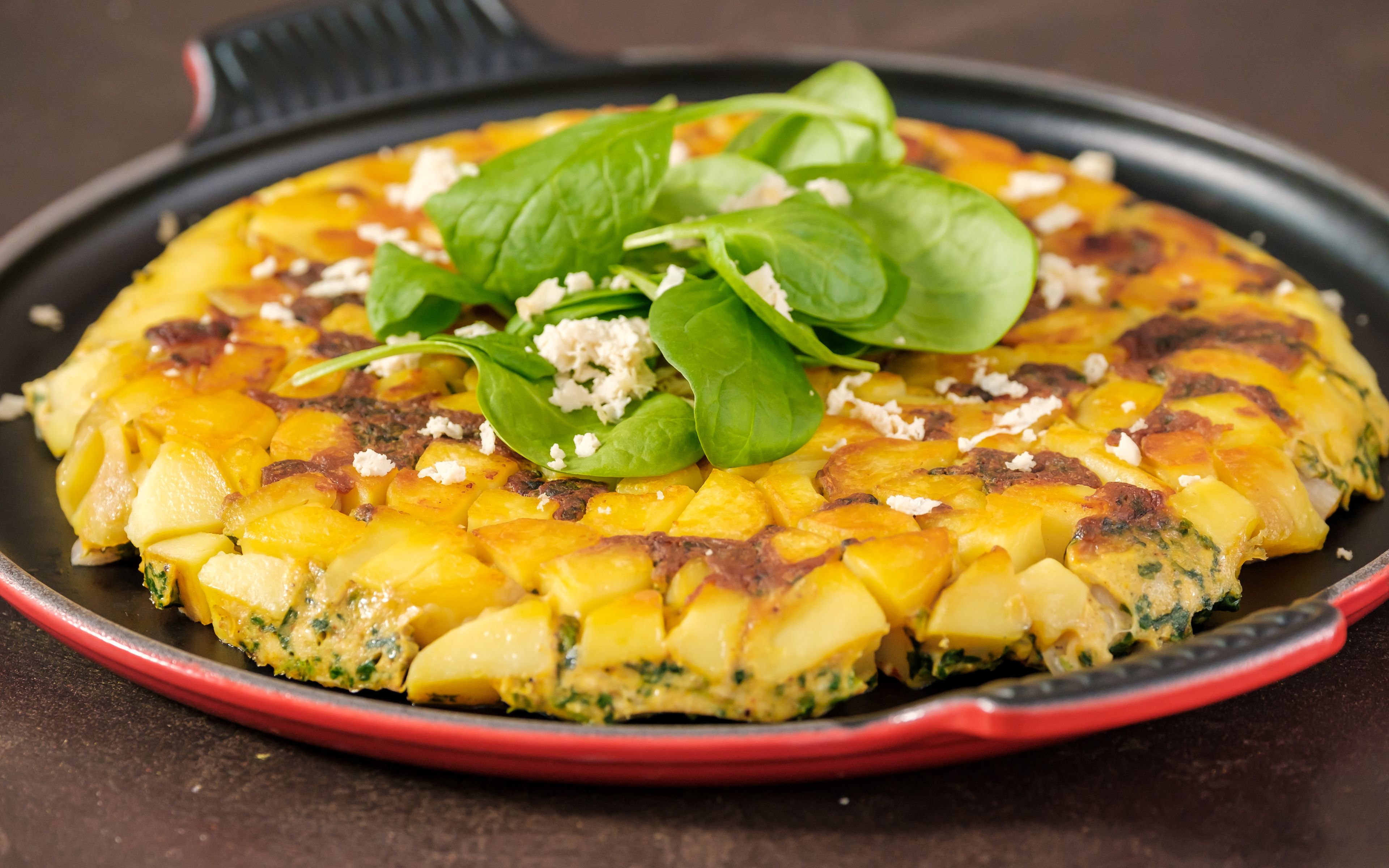 Palak-Paneer-Tortilla