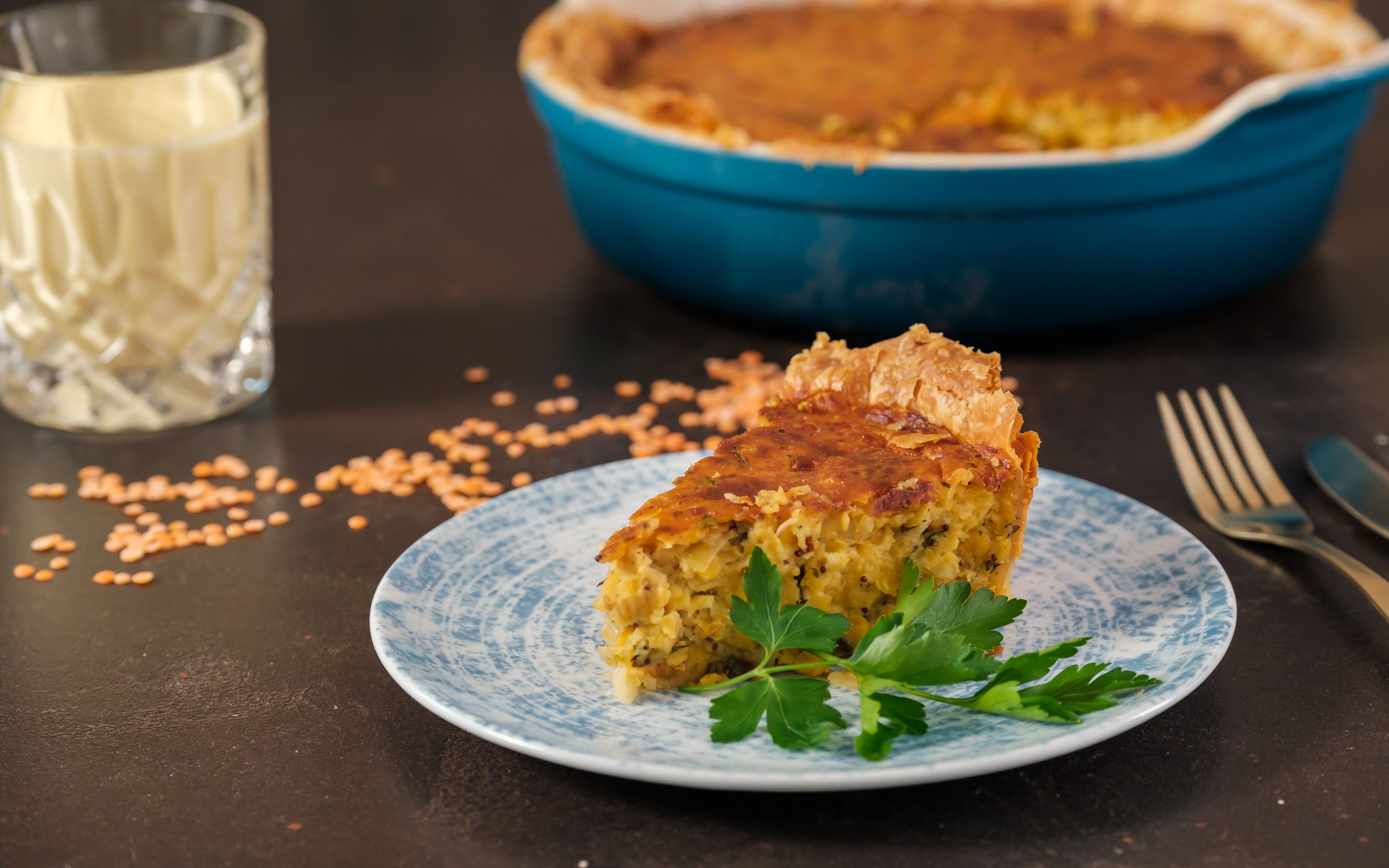 Linsenquiche