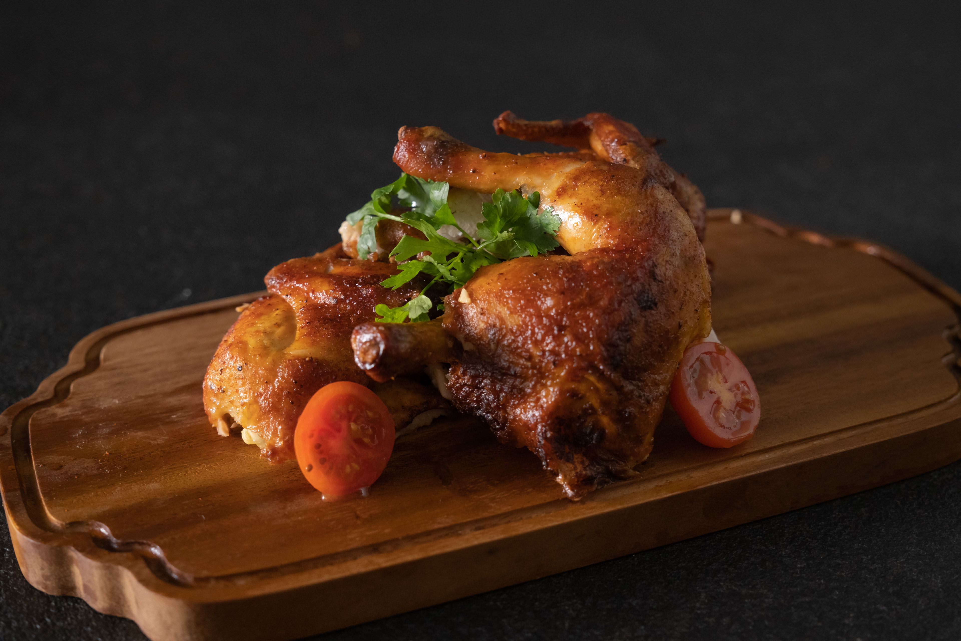 Knuspriges Grillhuhn