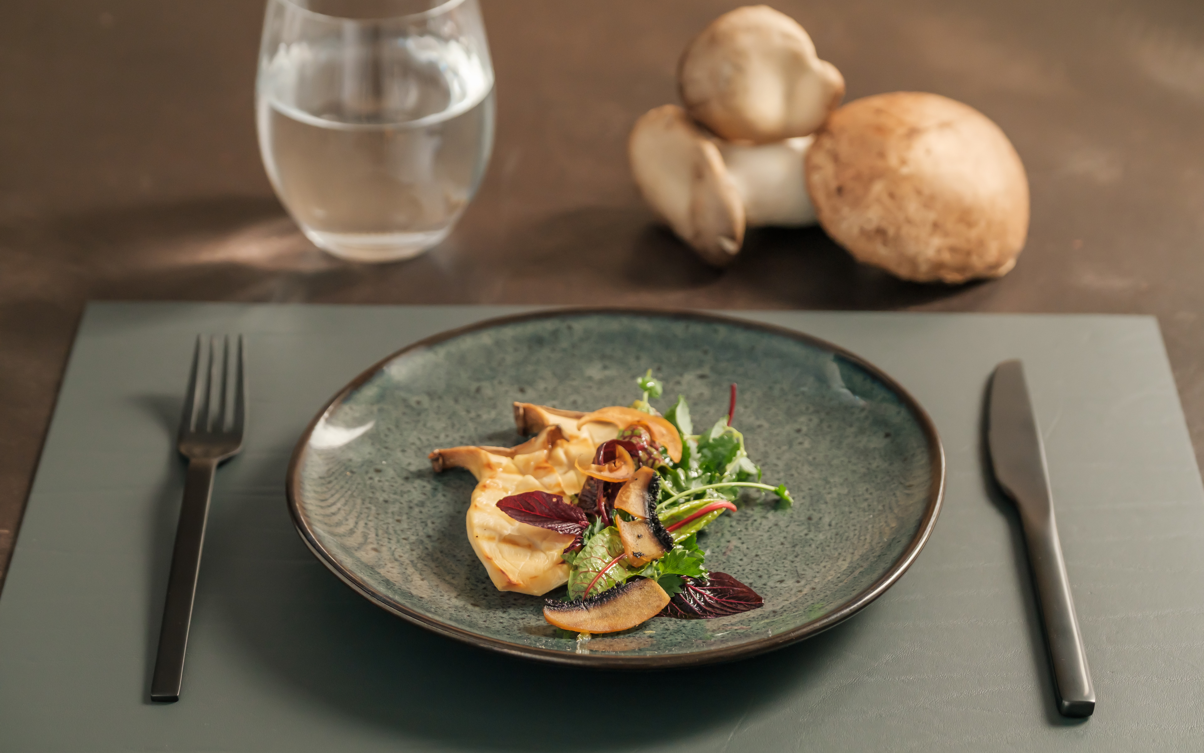 Kräuterseitlinge mit Chimichurri