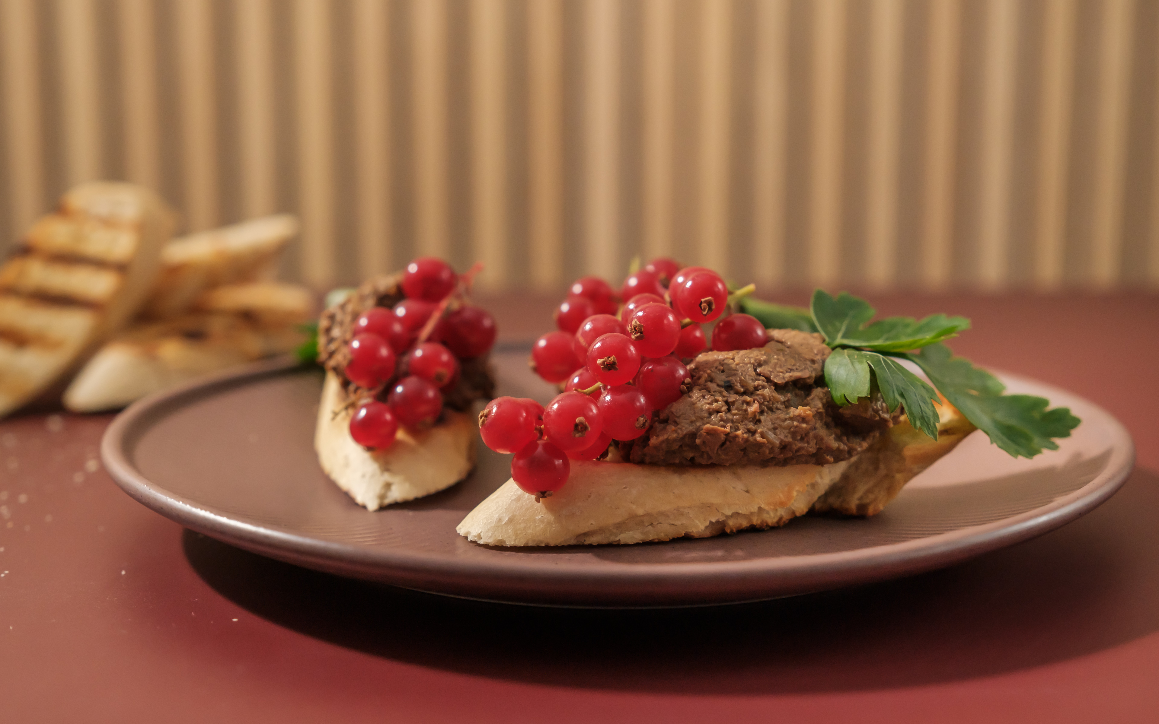 Crostini con paté di fegatini di pollo | Rezept