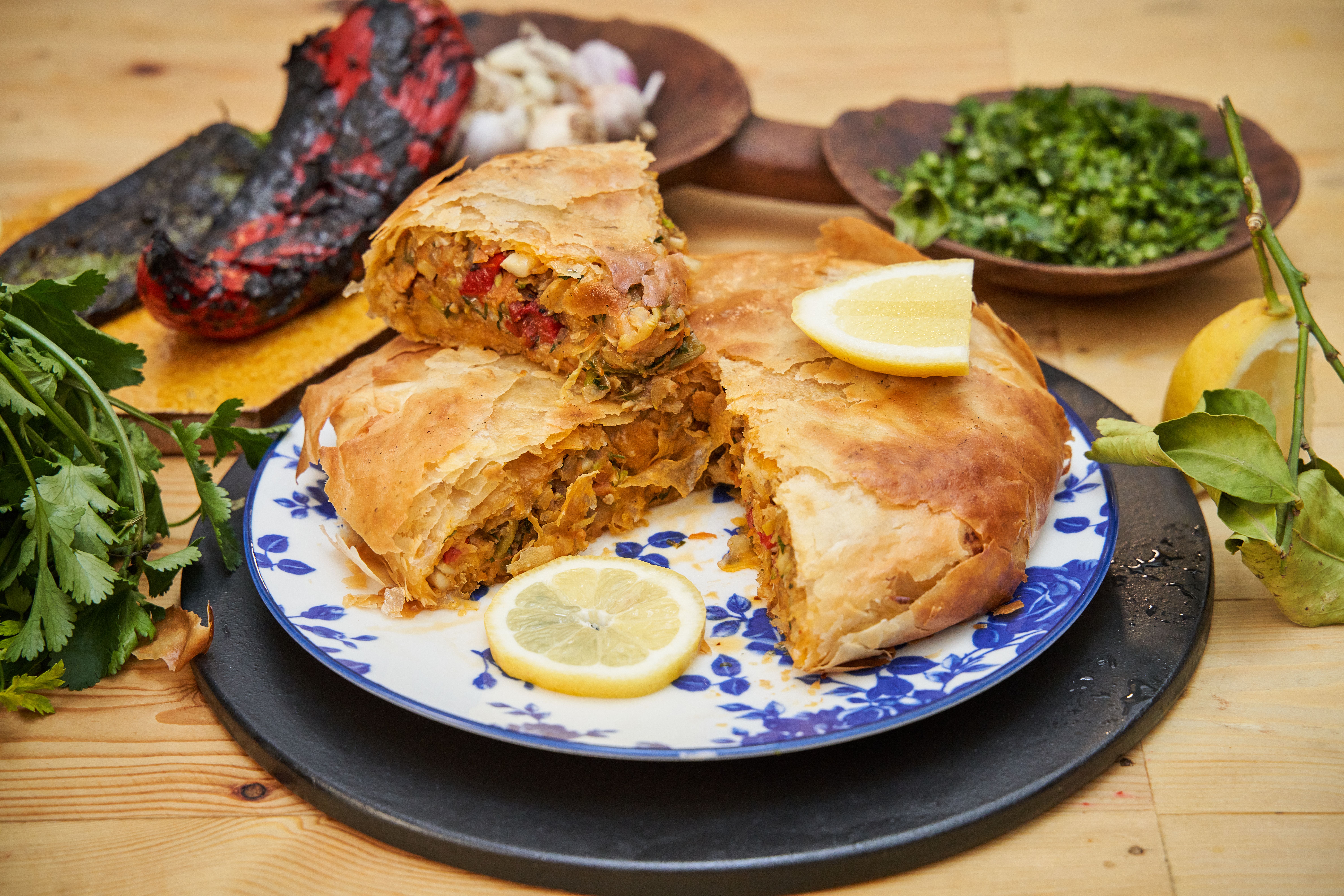 Meeresfrüchte B’stilla