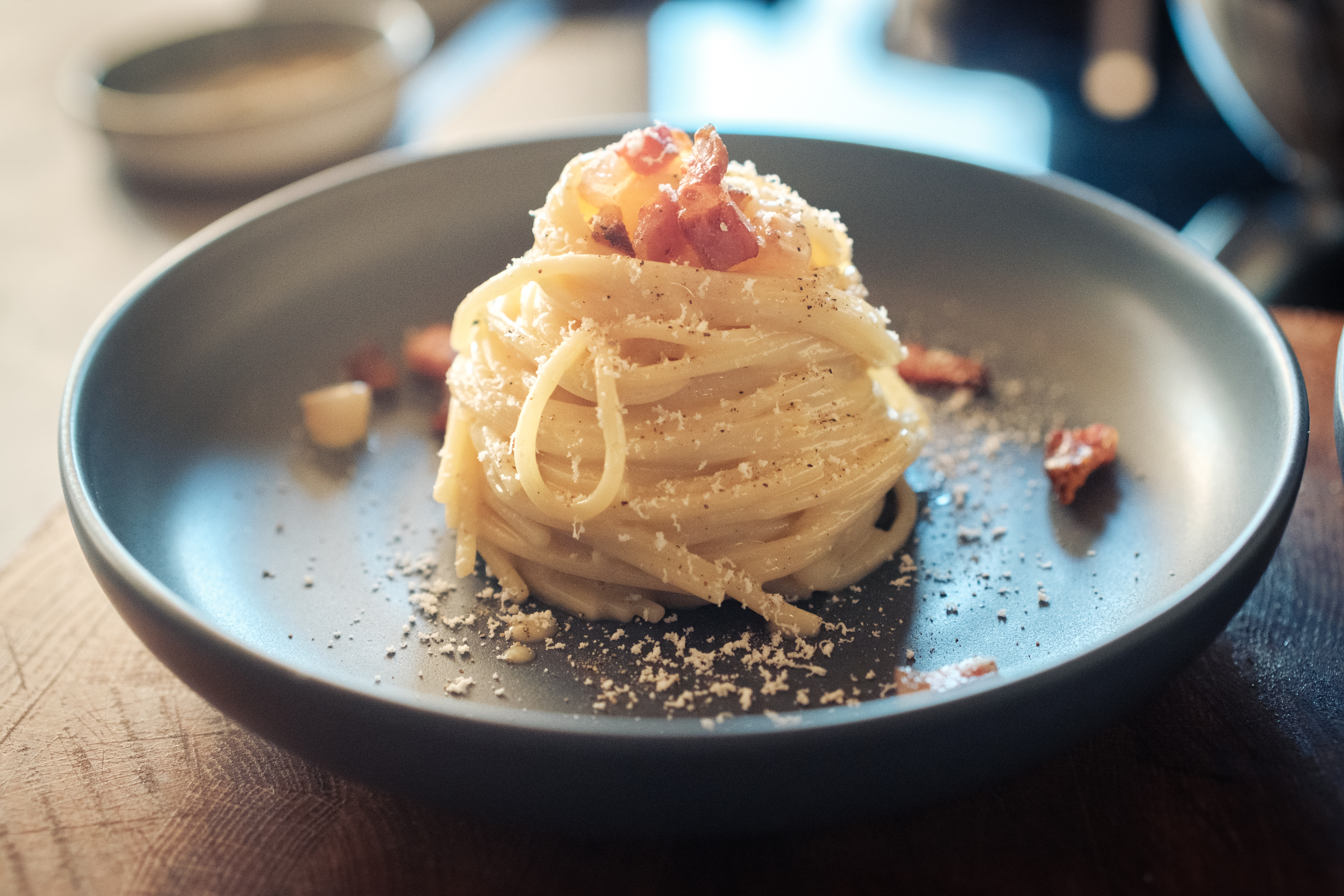 Spaghetti Cacio e pepe & alla Gricia