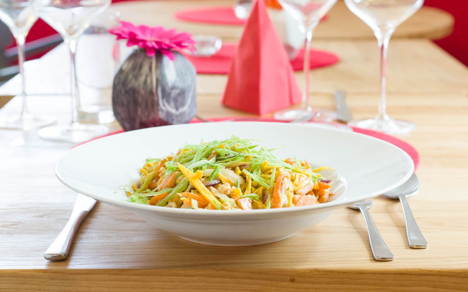 Wok-Nudeln