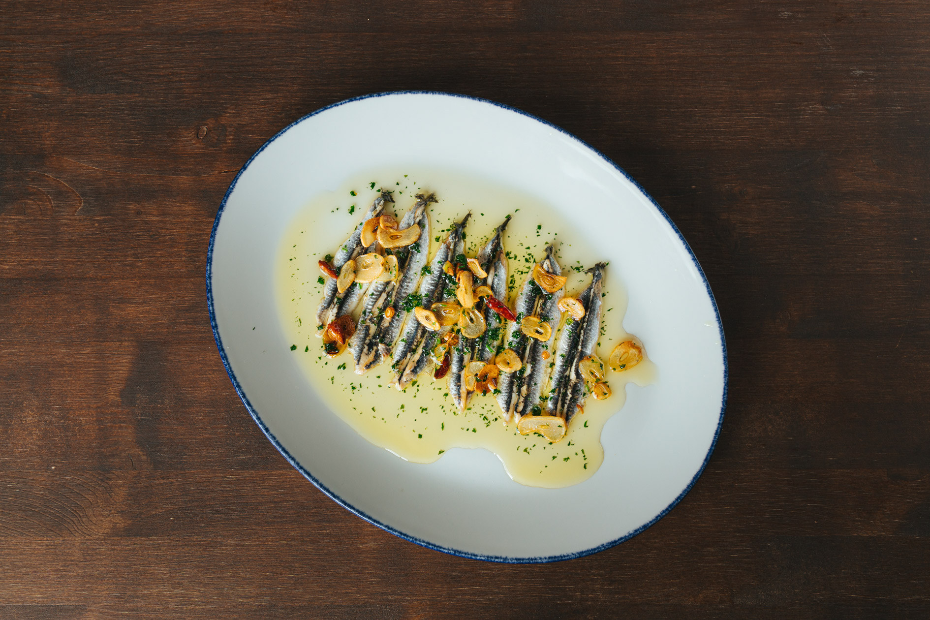 Sardellen mit Knoblauch | Rezept von Koldo Royo